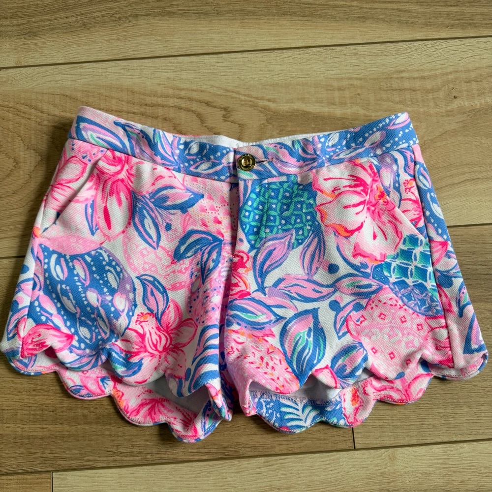 Lilly Pulitzer Pink and Blue shorts